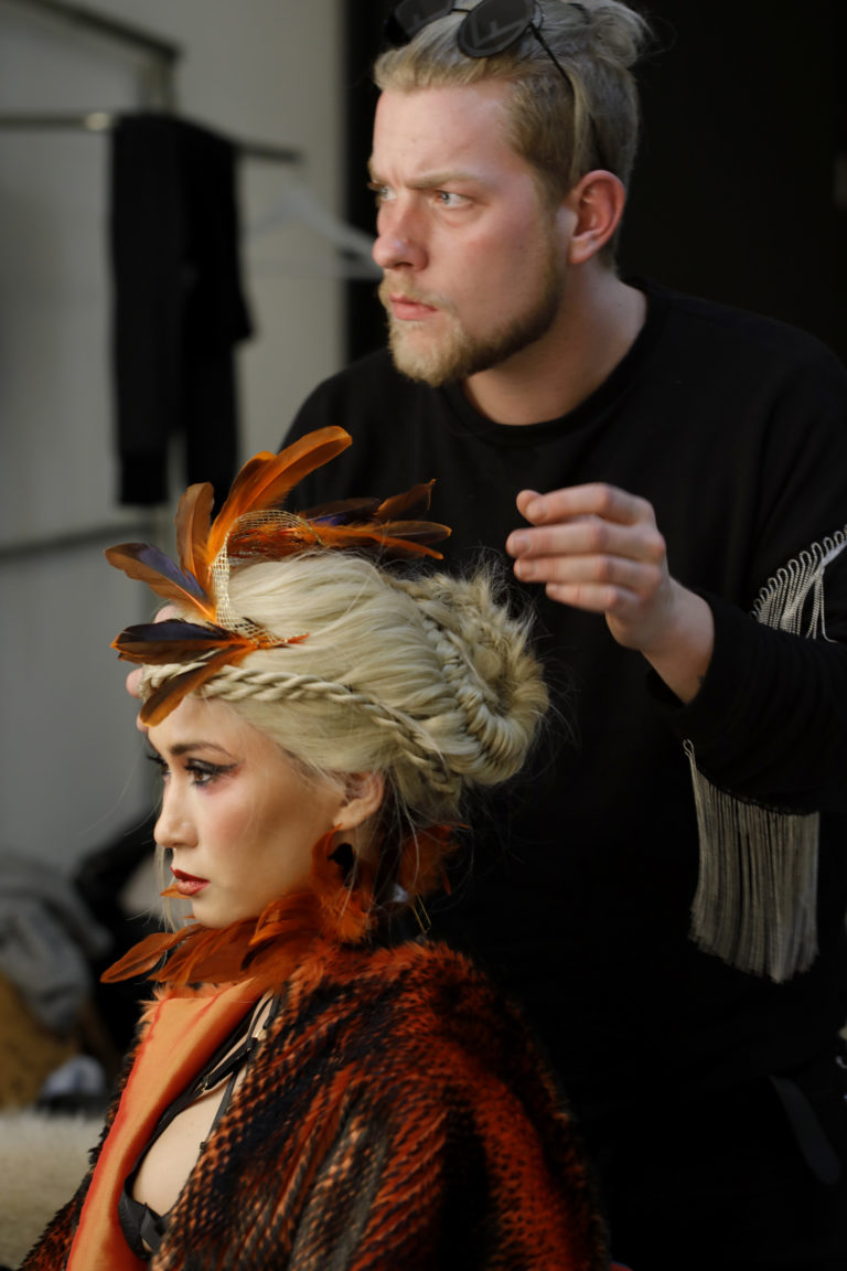 Vincent hairstyle - Backstage - Collection Dream Creatures; part 2