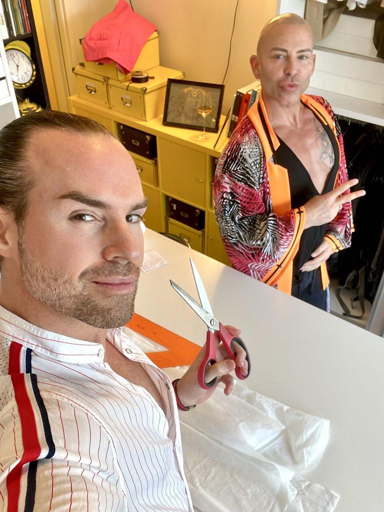 Essayage du Takimono POP