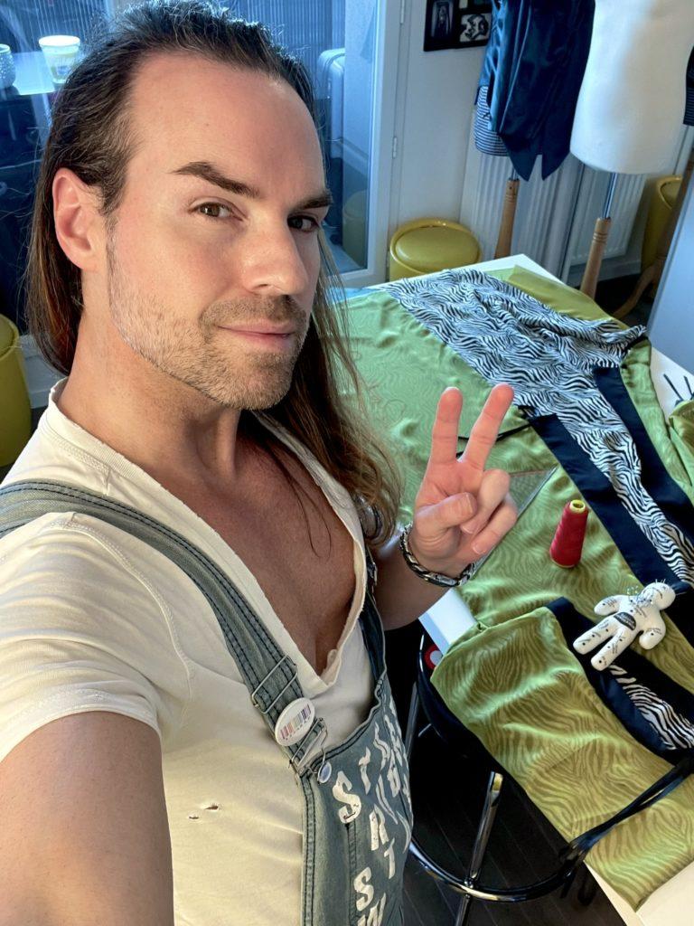 En pleine réalisation du Takimono LUX